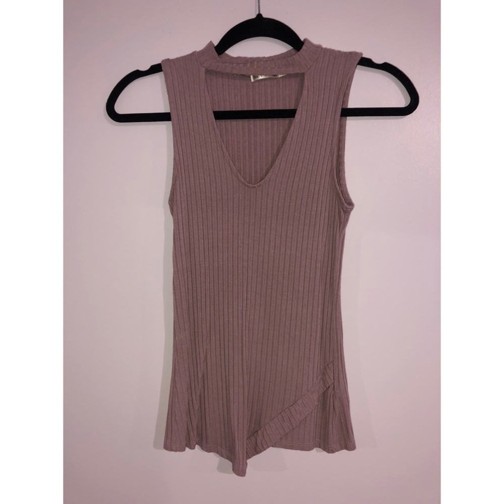 Pink Sleeveless Top